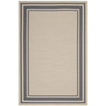 Rim Solid Border Indoor and Outdoor 5x8 Area Rug by Modway