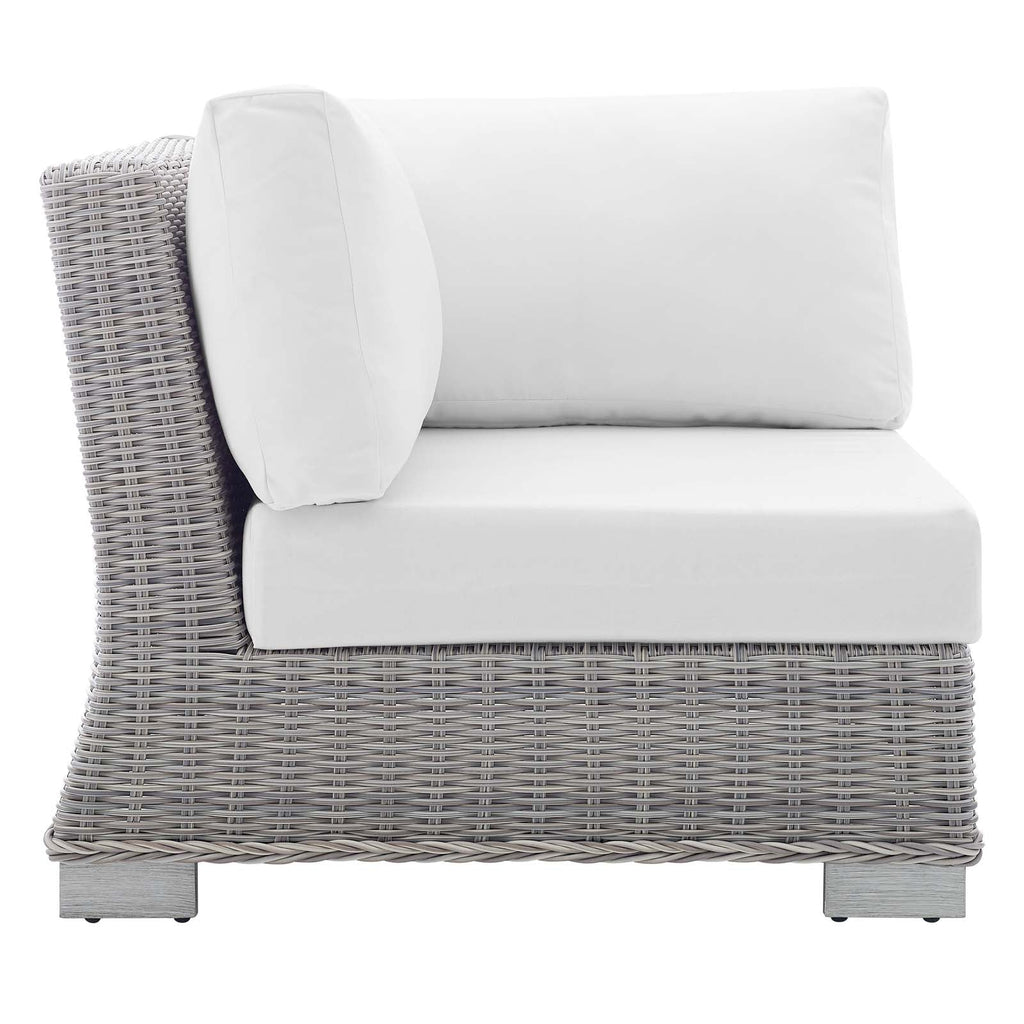 Conway Sunbrella¨ Outdoor Patio Wicker Rattan Corner Chair by Modway