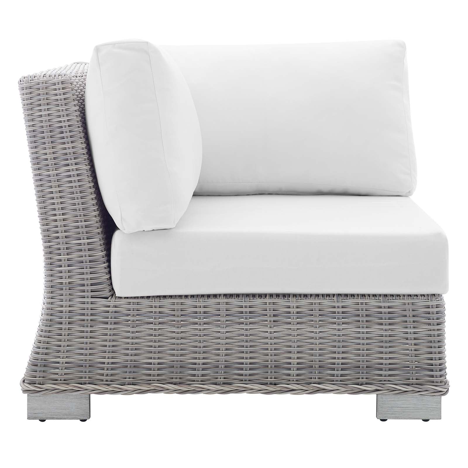 Conway Sunbrella¨ Outdoor Patio Wicker Rattan Corner Chair by Modway