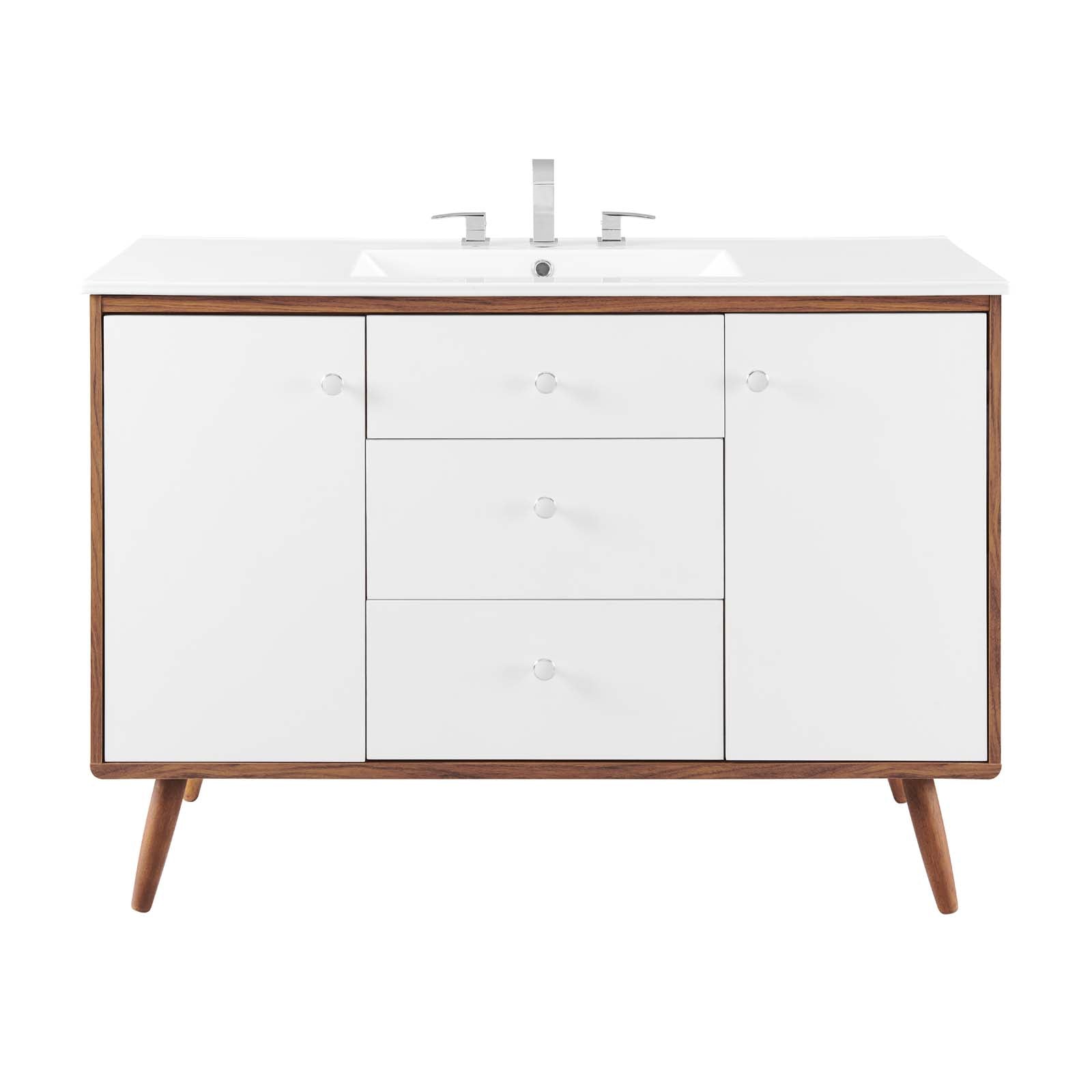 Transmit 48" Single Sink Bathroom Vanity by Modway