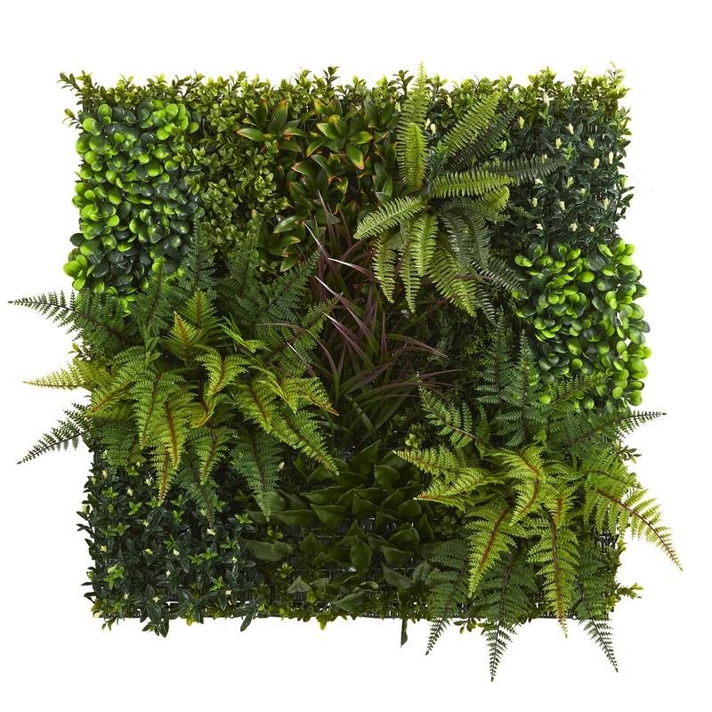 29"  x 29"  Artificial Living Wall UV Resistant (Indoor/Outdoor)