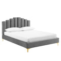 Olivia Performance Velvet Queen Platform Bed by Modway