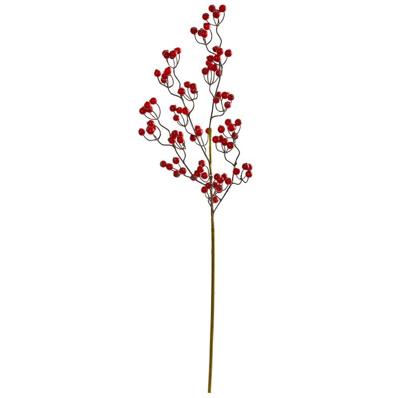 35"  Berry Spray Artificial Flower (Set of 6)