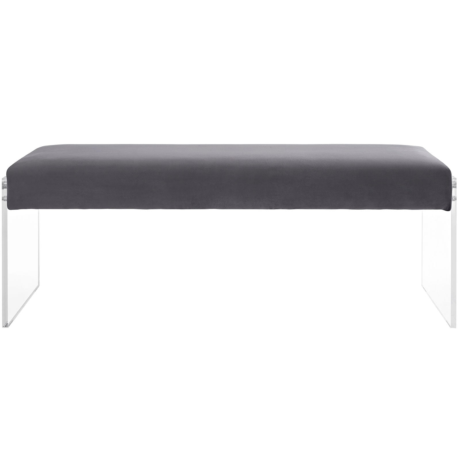 Roam Performance Velvet Bench by Modway