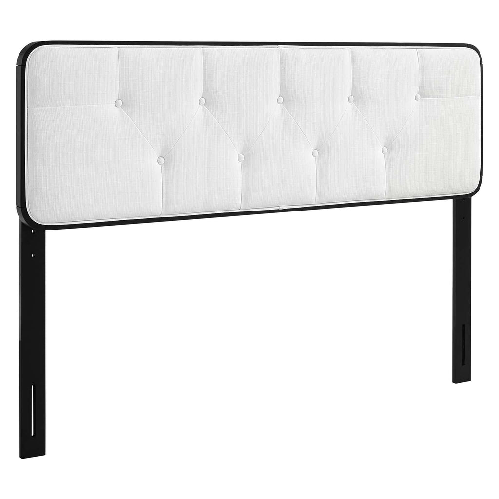 Collins Tufted Fabric and Wood Twin Headboard by Modway