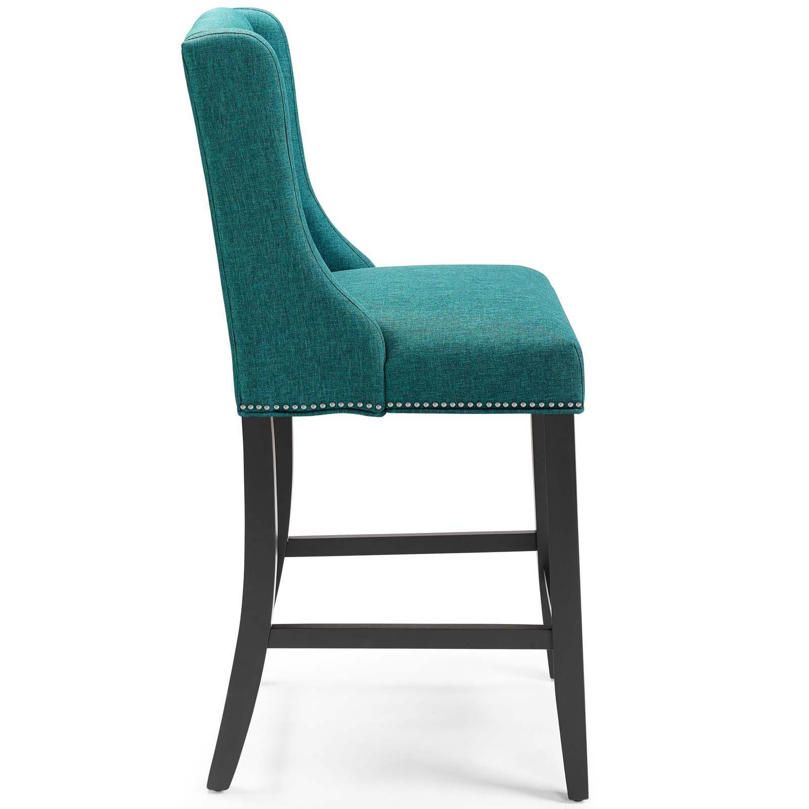 Baron Upholstered Fabric Counter Stool by Modway