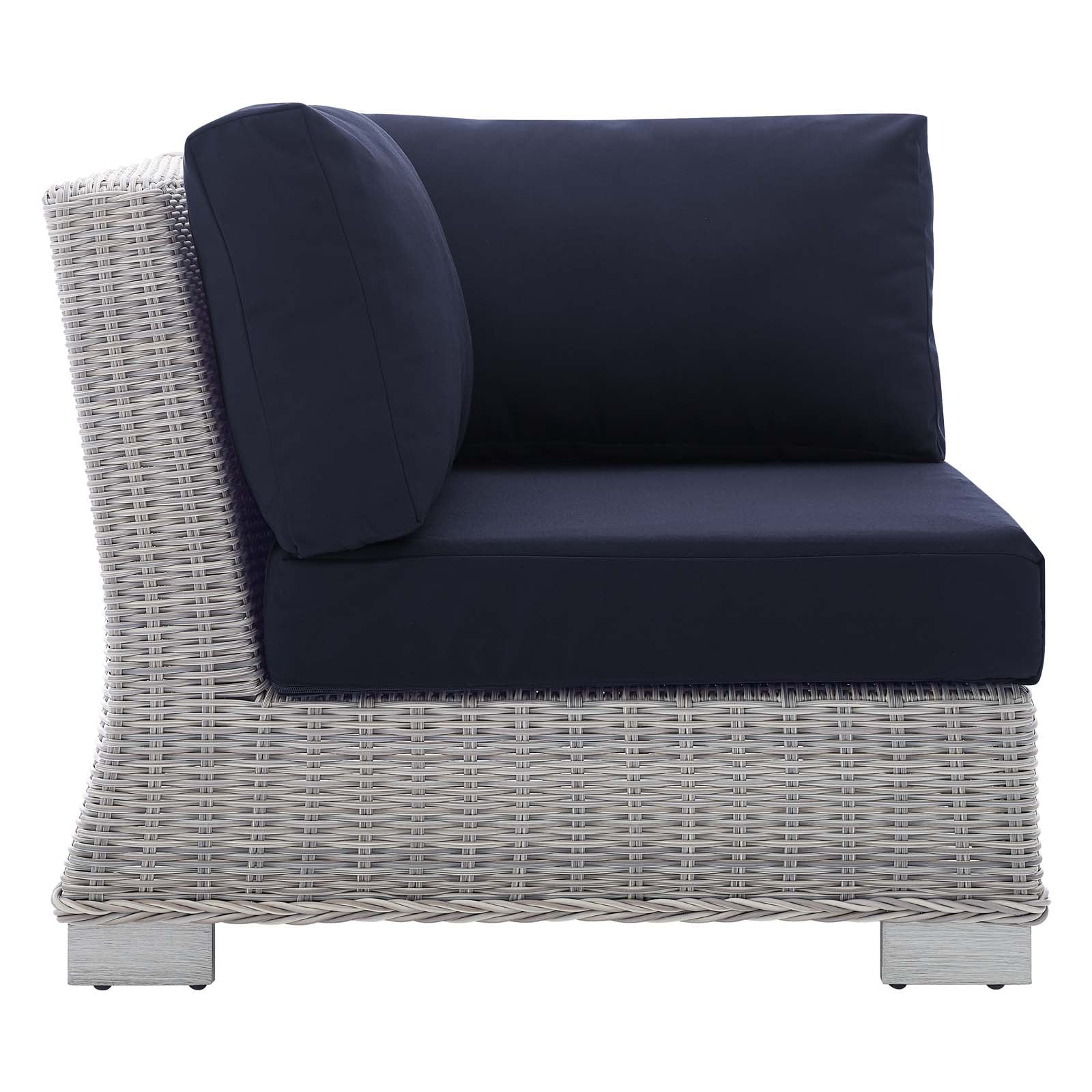 Conway Sunbrella¨ Outdoor Patio Wicker Rattan Corner Chair by Modway