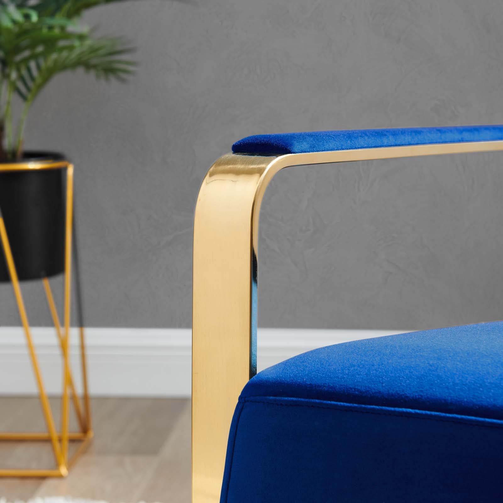Seg Performance Velvet Accent Chair by Modway