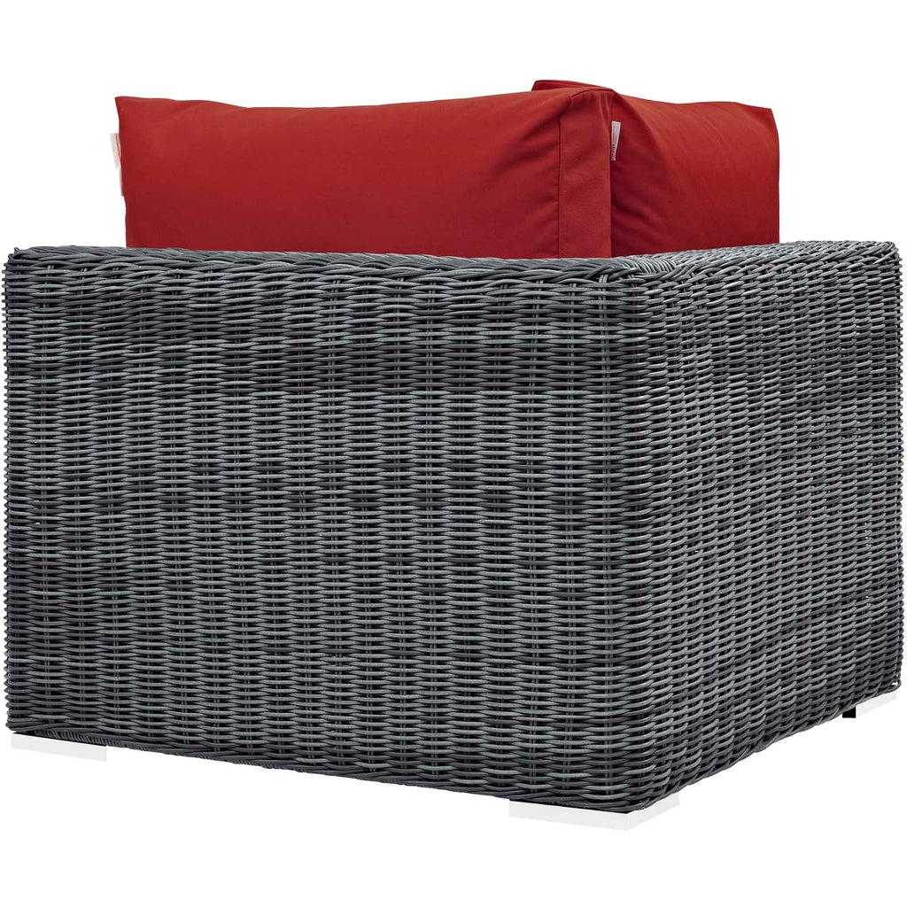 Summon Outdoor Patio Sunbrella¨ Corner by Modway