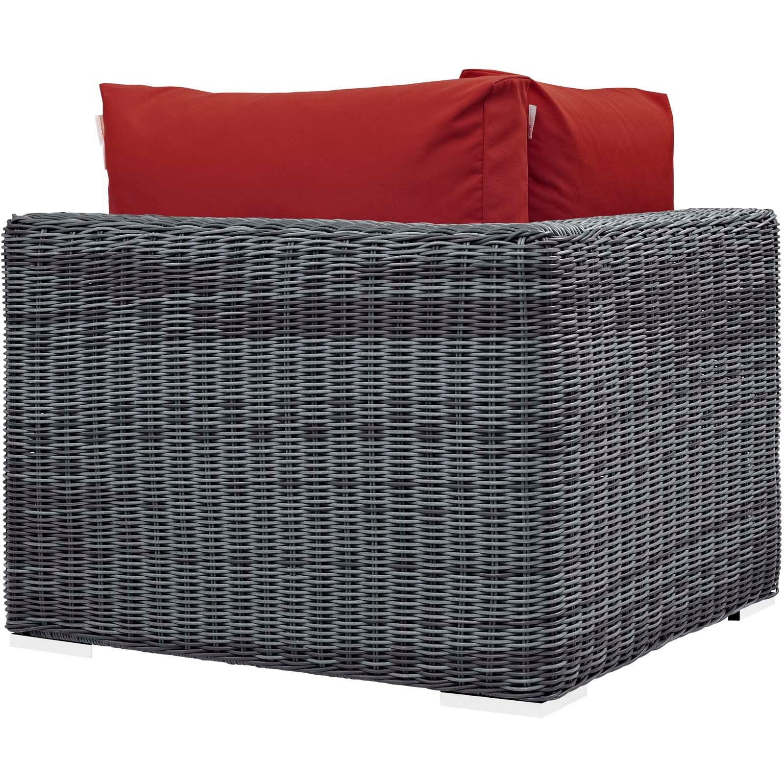 Summon Outdoor Patio Sunbrella¨ Corner by Modway
