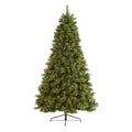 7.5' Golden Tip Washington Pine Artificial Christmas Tree w/ 600 Clear Lights