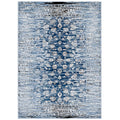 Chiara Distressed Floral Lattice Contemporary 8x10 Area Rug by Modway