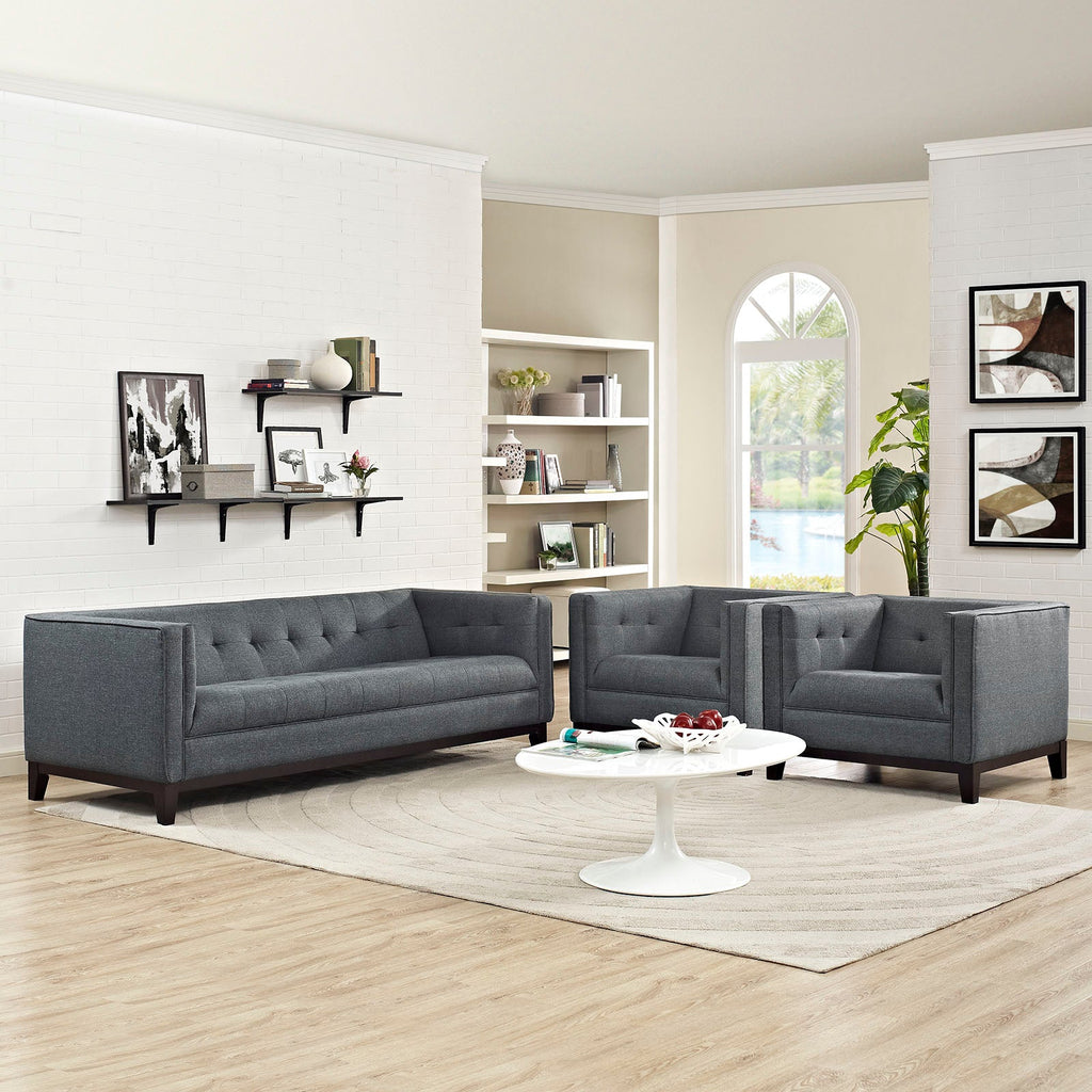 Serve Living Room Set Set of 3 by Modway