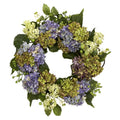 22"  Hydrangea Wreath