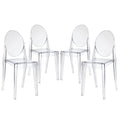 Casper Dining Chairs Set of 4 by Modway