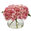 Blooming Hydrangea w/Vase