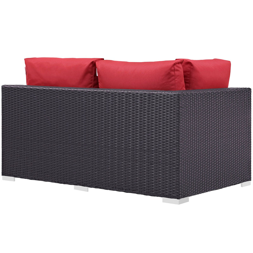 Convene Outdoor Patio Left Arm Loveseat by Modway