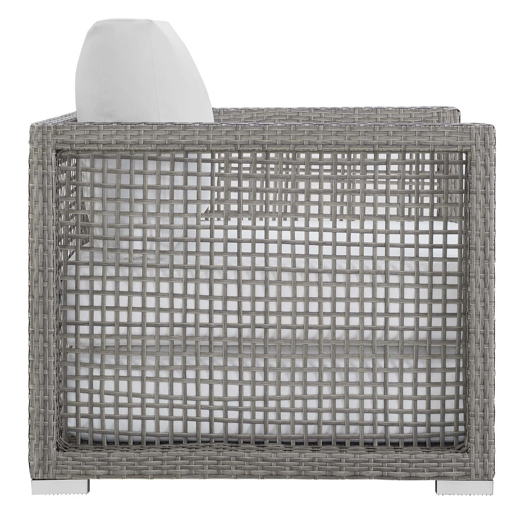 Aura Rattan Outdoor Patio Armchair by Modway