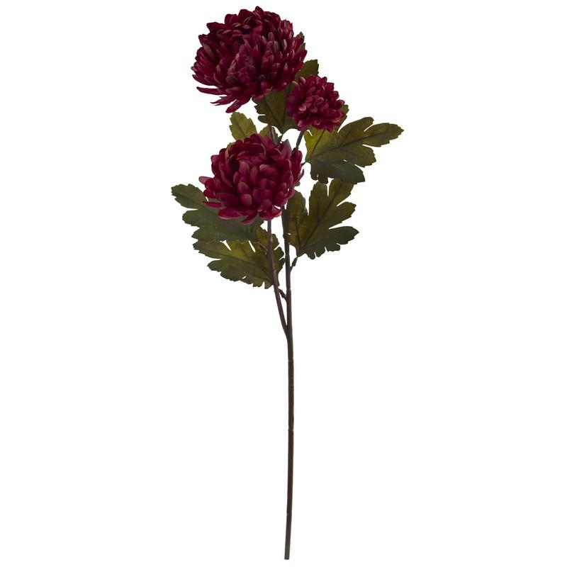29"  Chrysanthemum Artificial Flower (Set of 12)