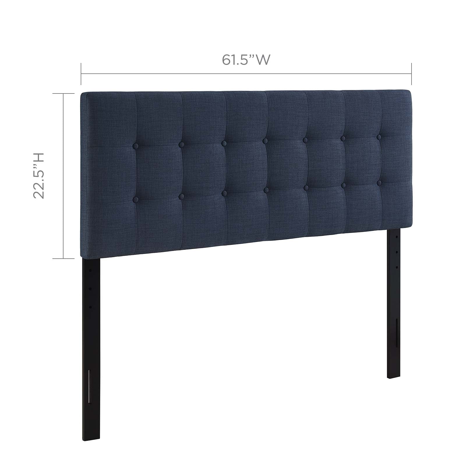 Emily Upholstered Fabric Queen Headboard by Modway