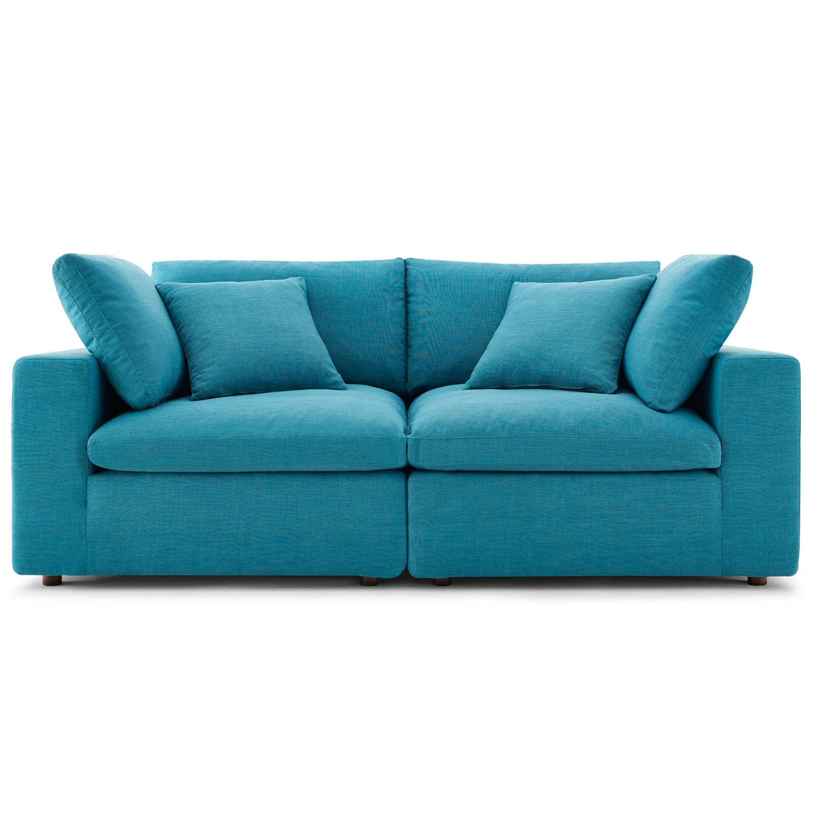 Commix 2 Piece Down Filled Overstuffed Sectional Sofa Set by Modway