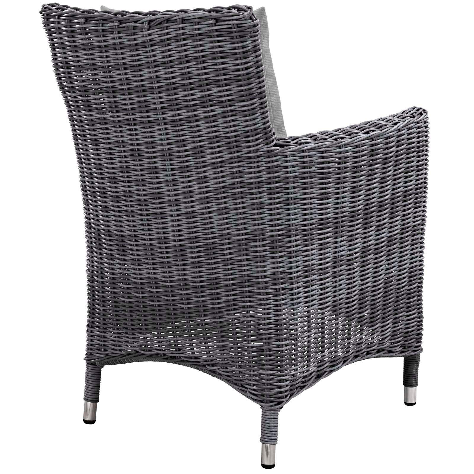 Summon 9 Piece Outdoor Patio Sunbrella¨ Dining Set by Modway