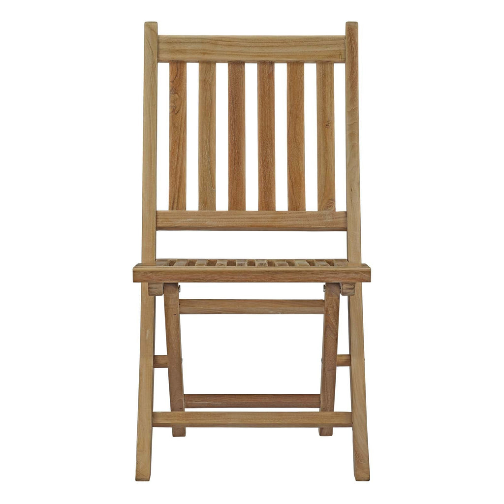 Marina Outdoor Patio Teak Folding Chair by Modway