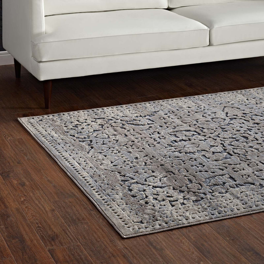Margarida Distressed Vintage Turkish 5x8 Area Rug by Modway