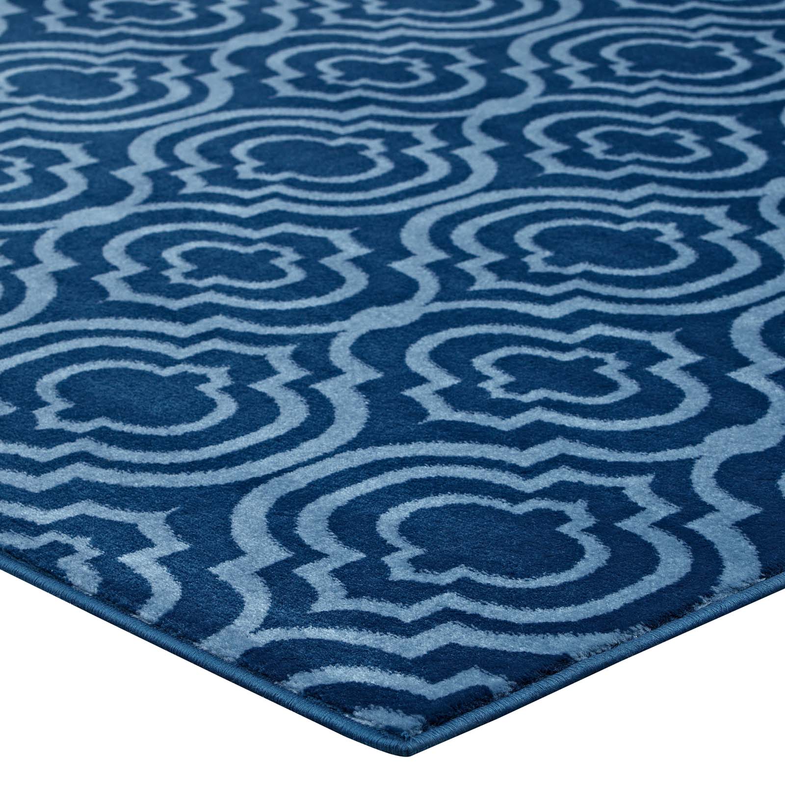 Frame Transitional Moroccan Trellis 5x8 Area Rug by Modway