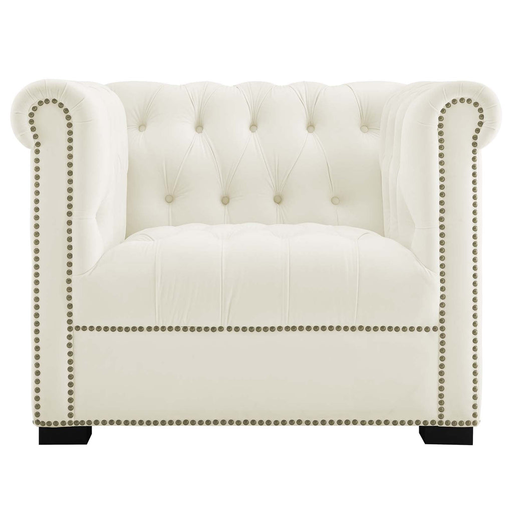 Heritage Performance Velvet Armchair by Modway