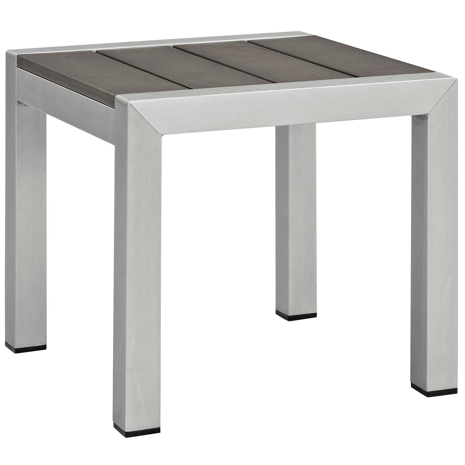 Shore 3 Piece Sunbrella¨ Fabric Outdoor Patio Aluminum Set by Modway