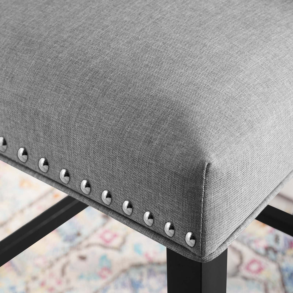 Baron Upholstered Fabric Bar Stool by Modway