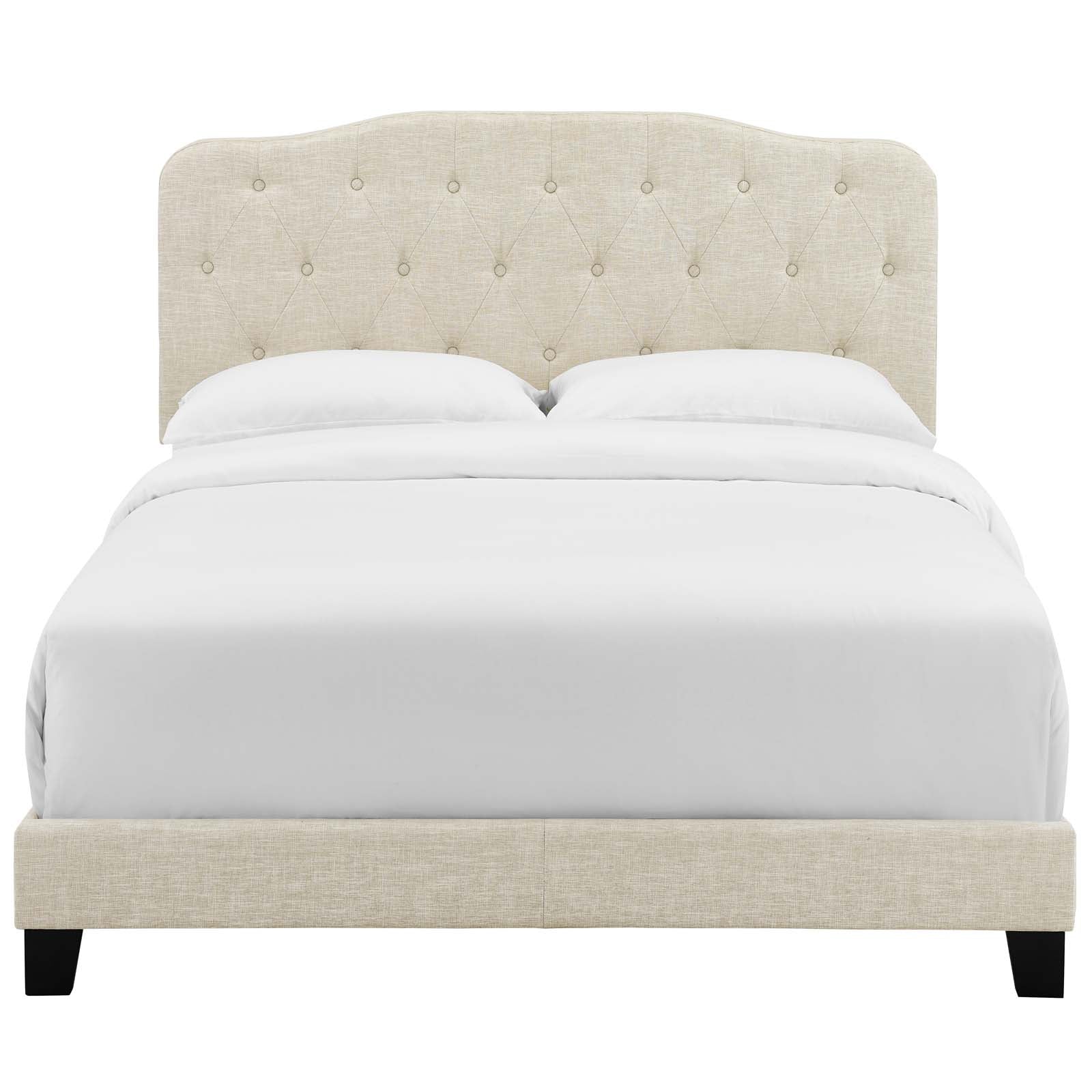 Amelia Upholstered Fabric King Bed by Modway