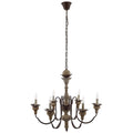 Bountiful Vintage French Pendant Ceiling Light Candelabra Chandelier by Modway