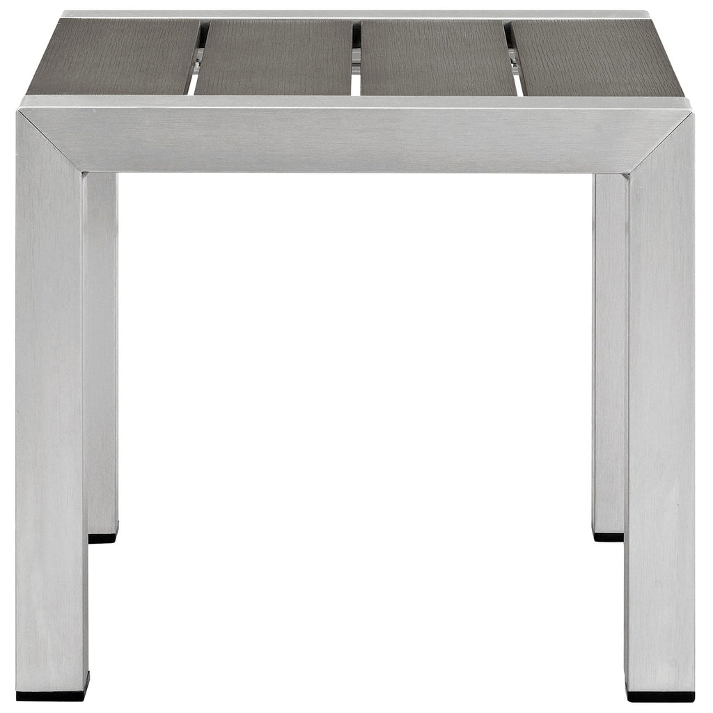 Shore Outdoor Patio Aluminum Side Table by Modway