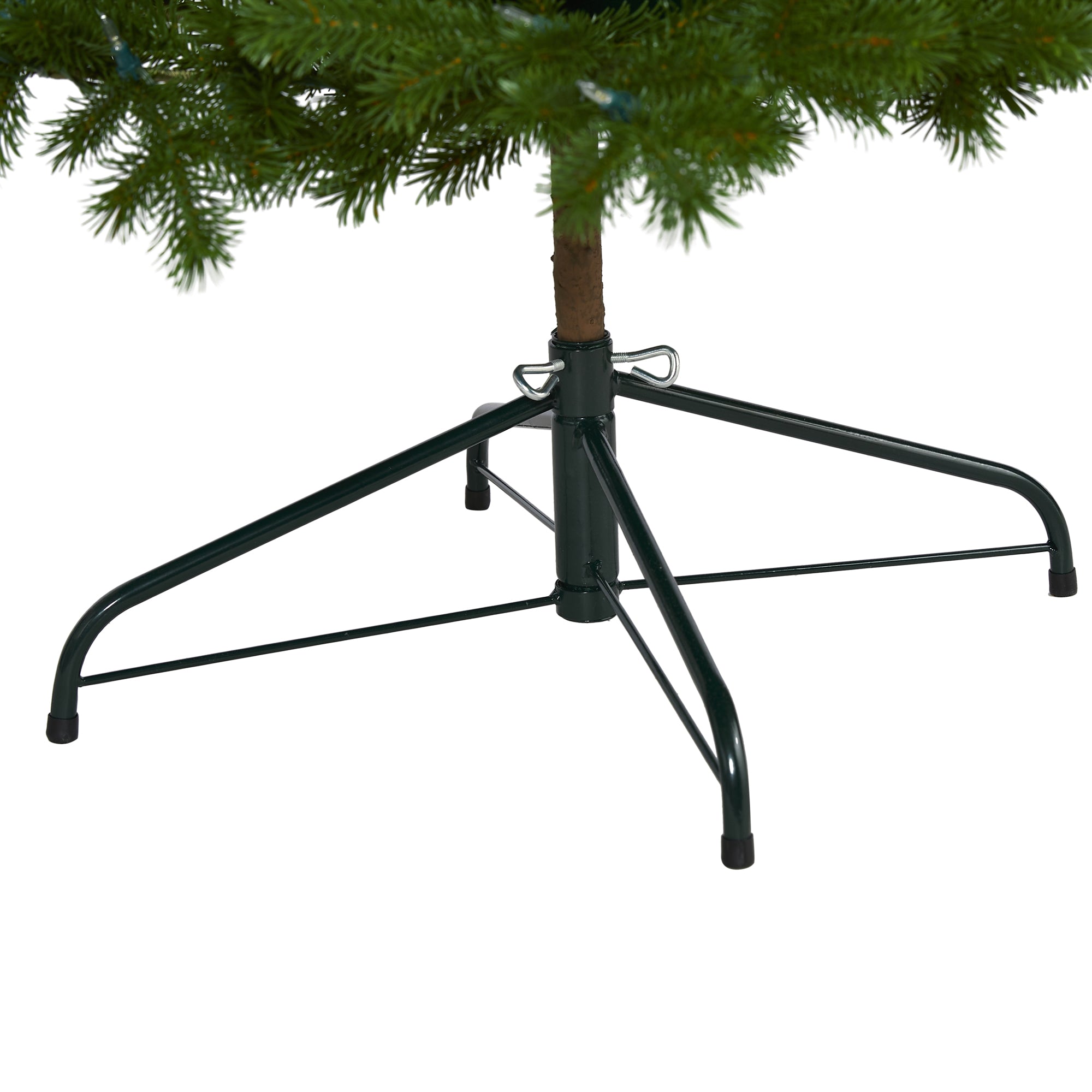 7.5' Big Sky Spruce Artificial Christmas Tree w/300 Clear Warm LED Lights