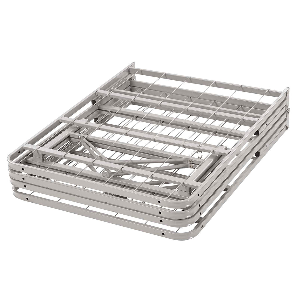 Horizon Stainless Steel Queen Bed Frame by Modway