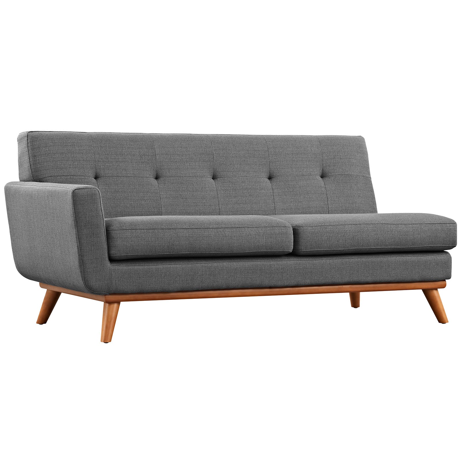 Engage Right-Facing Upholstered Fabric Sectional Sofa by Modway