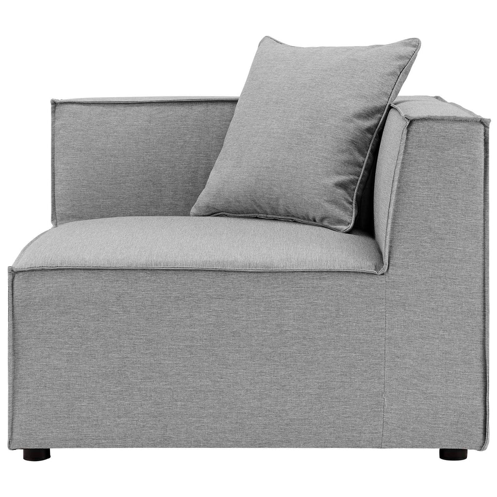 Saybrook Outdoor Patio Upholstered Sectional Sofa Corner Chair by Modway