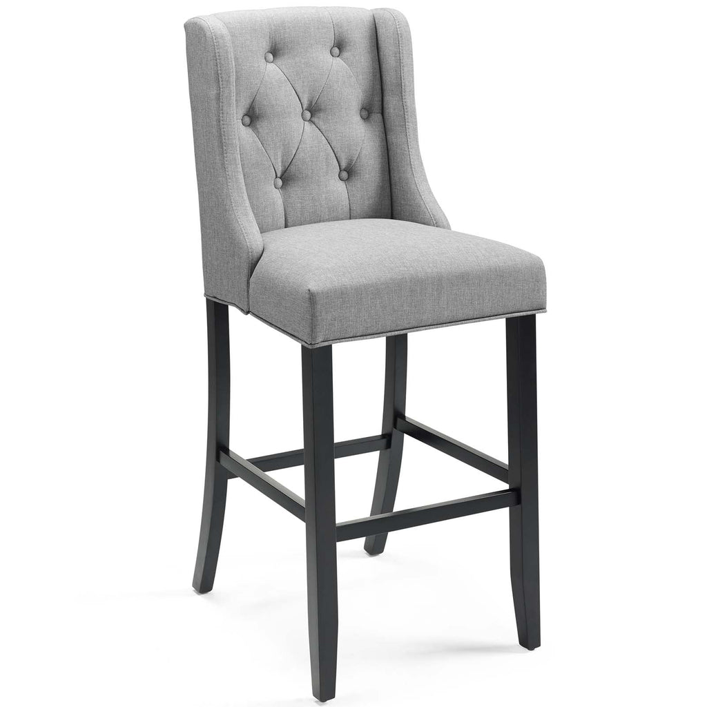 Baronet Upholstered Fabric Bar Stool Set of 2 by Modway