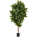 68"  Rubber Leaf Artificial Tree