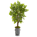 55"  River Birch Artificial Tree in Decorative Planter