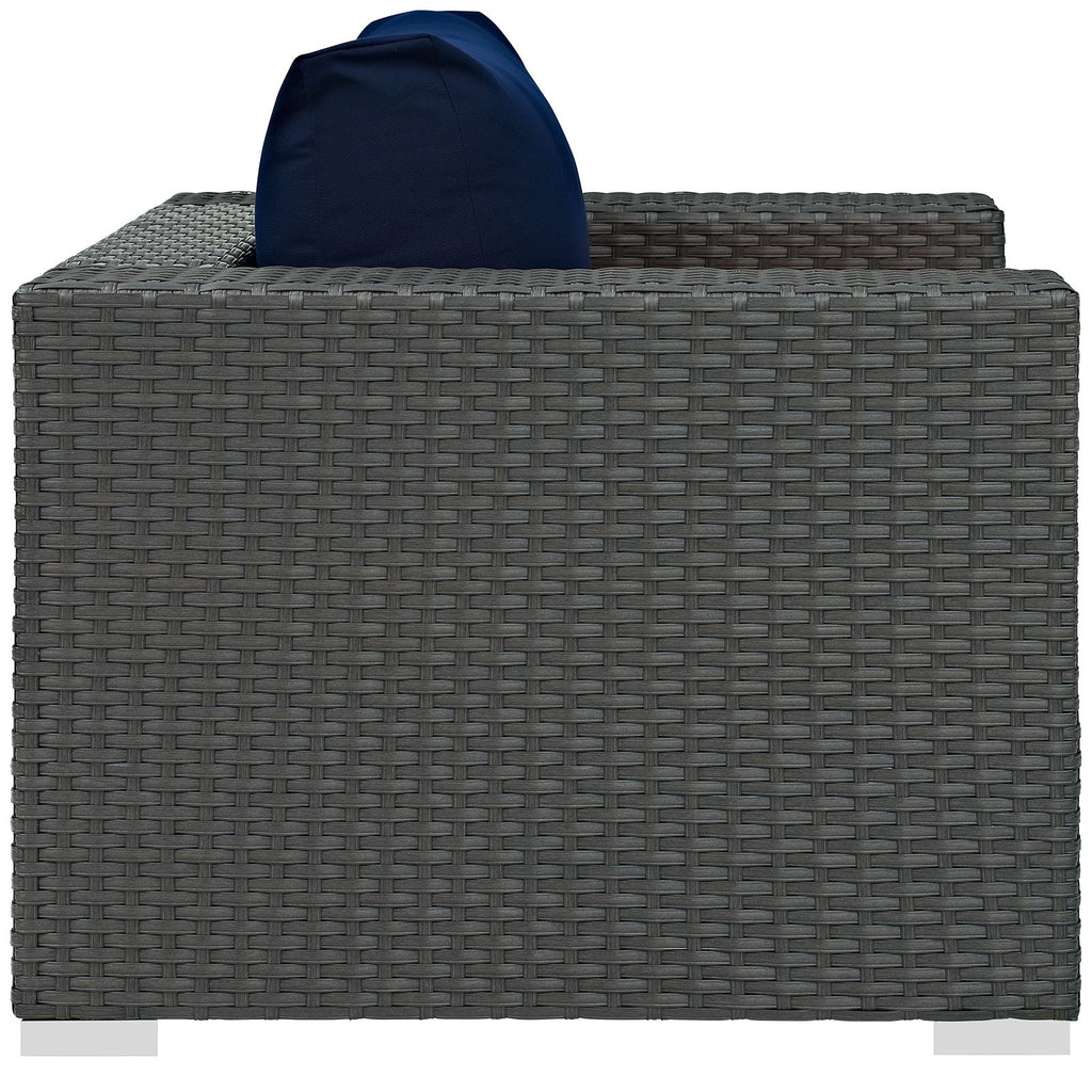 Sojourn Outdoor Patio Sunbrella¨ Armchair by Modway