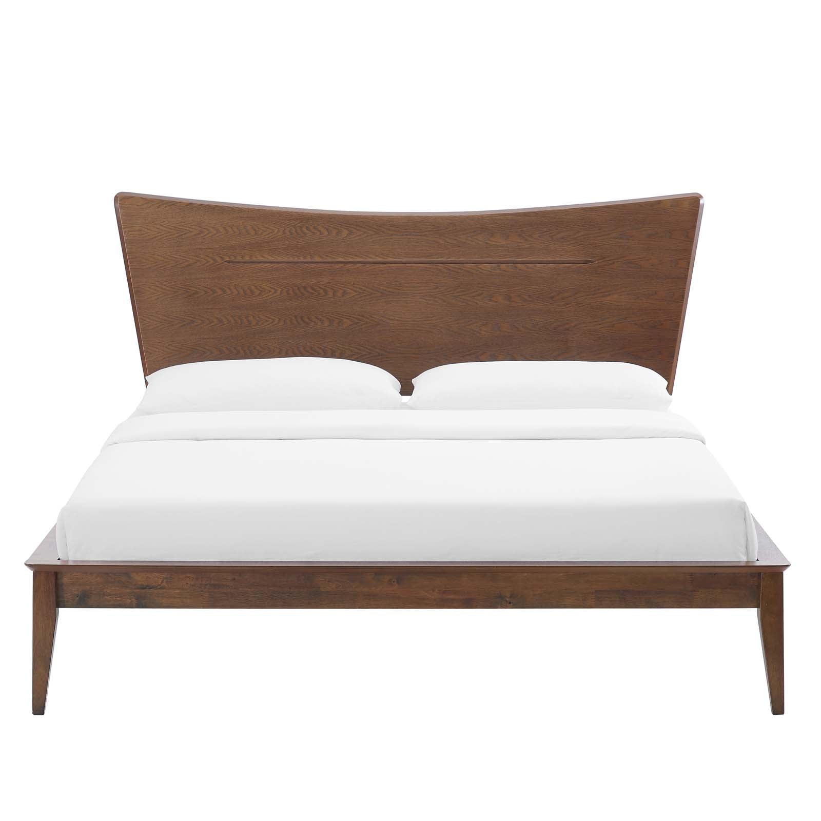 Astra Wood King Platform Bed by Modway