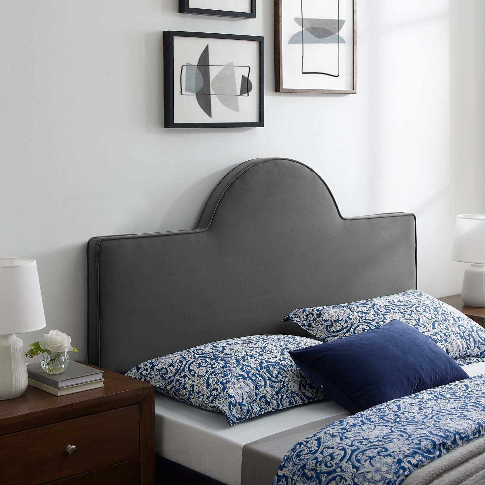 Dawn Performance Velvet King/California King Headboard by Modway