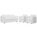 Activate 3 Piece Upholstered Fabric Set by Modway