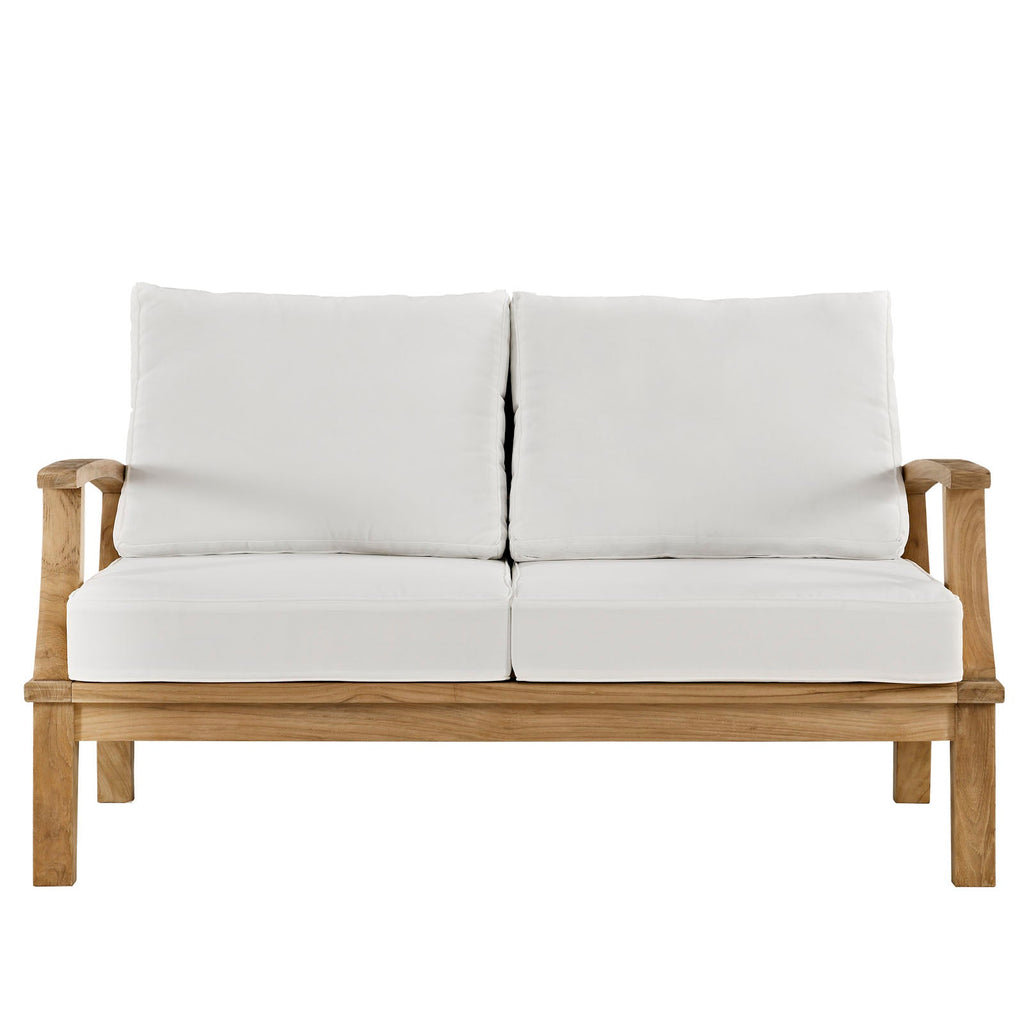 Marina Outdoor Patio Teak Loveseat by Modway