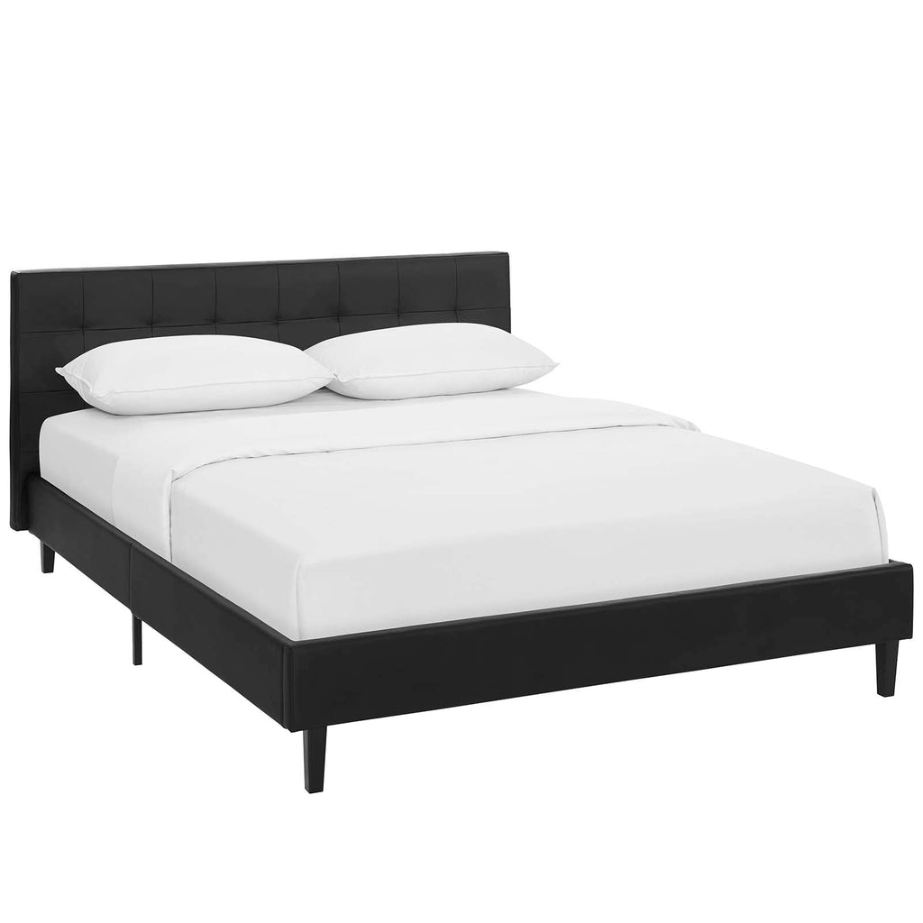Linnea Faux Leather Full Bed by Modway