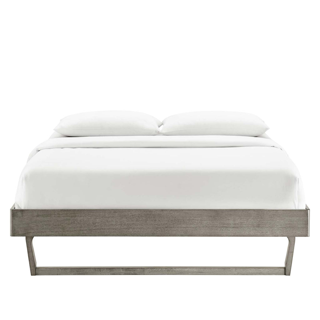 Billie Wood Twin Platform Bed Frame by Modway