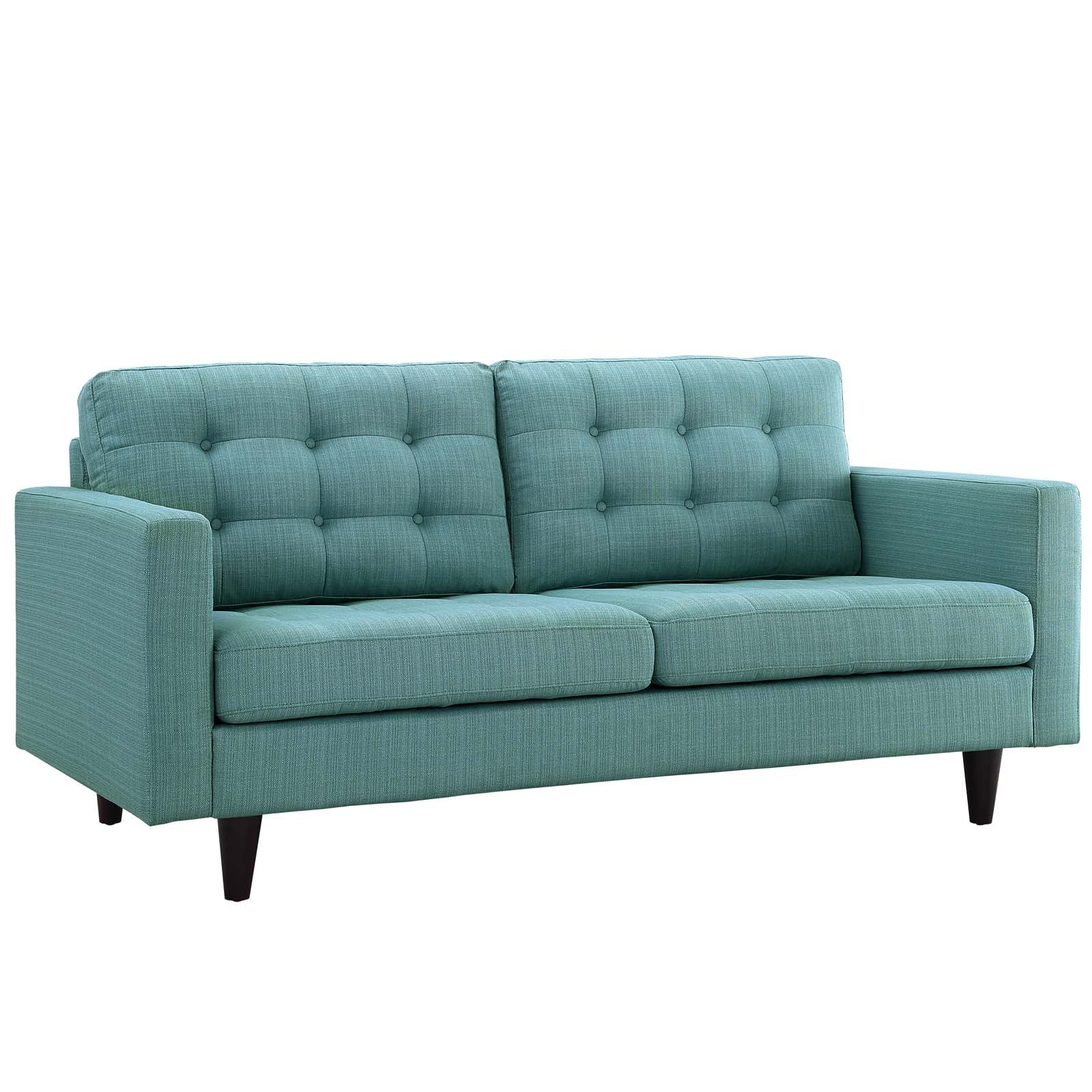Empress Sofa, Loveseat and Armchair Set of 3 by Modway